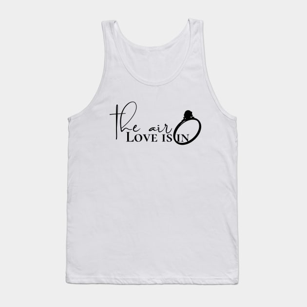 ring love is in tha air Tank Top by crearty art